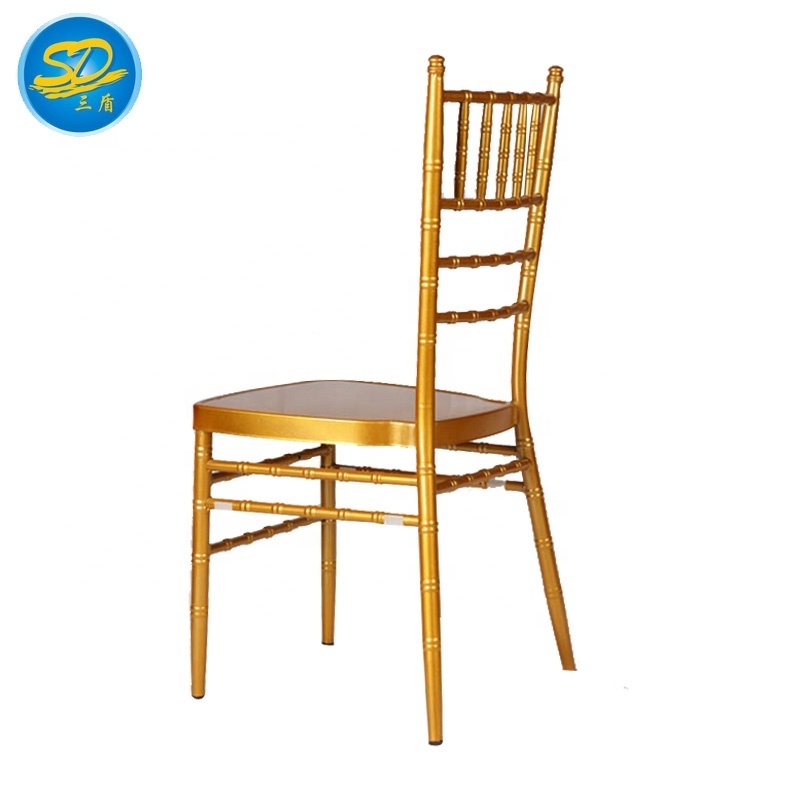 Rental Cheap Gold Painting Iron Event Party Chiavari  Chair