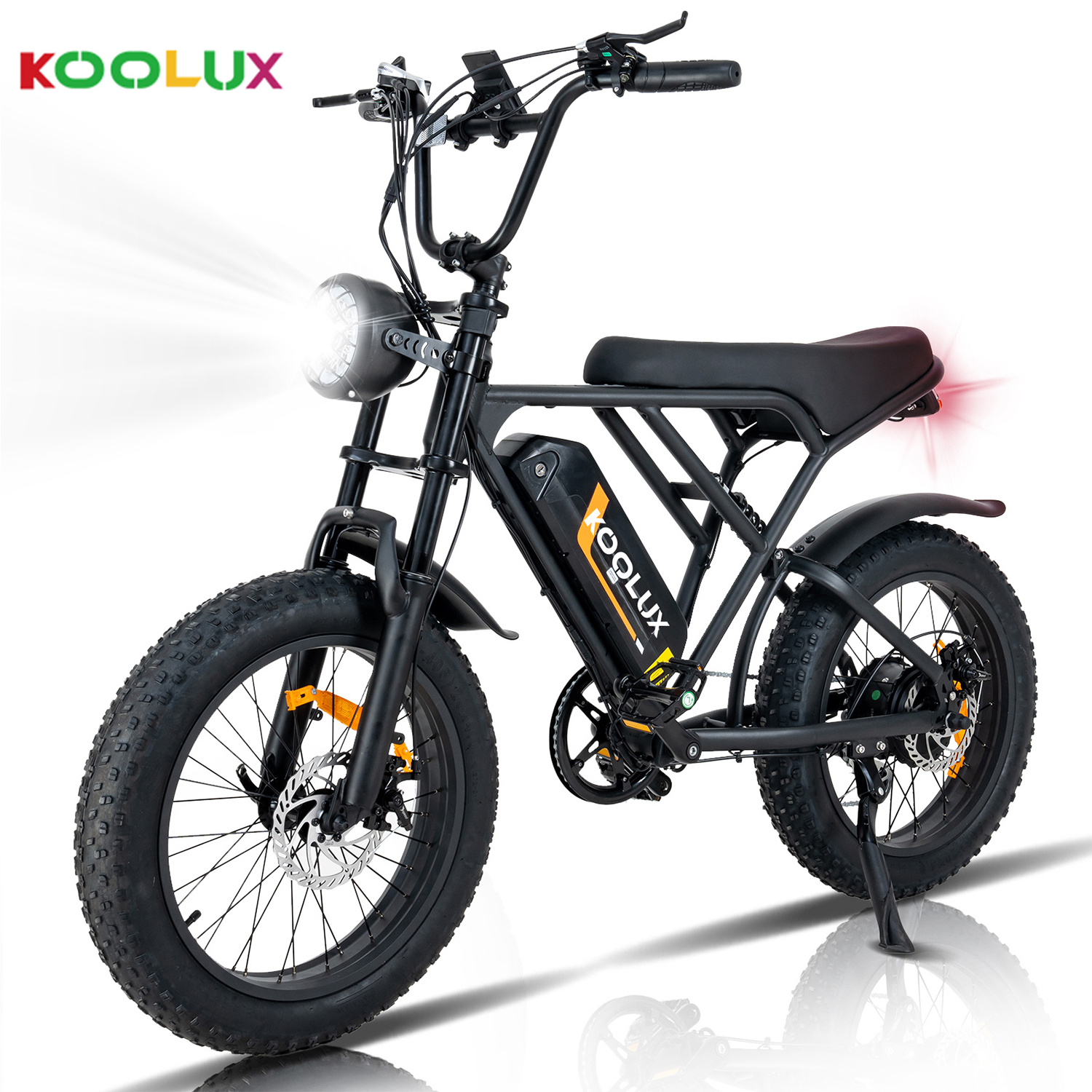 High Quality Snow Electric Bike 20*4.0 Electric Fat Tire  750W Disc Brake Electric Bike Banana Seat