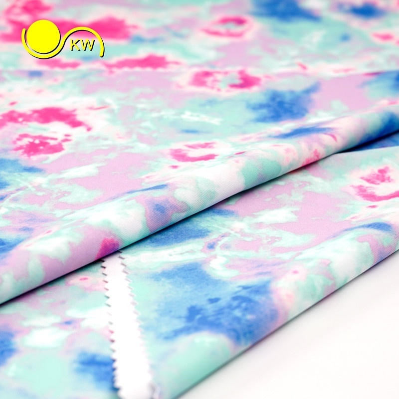 sublimation  young girls high quality elastane plain  bikini recycle pbt polyester swimming swim short fabric