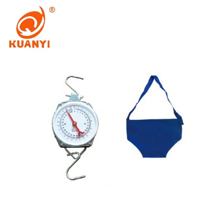 25KG Spring Hanging  Dial Baby Scale Mechanical Baby Weighing Scale with Pants