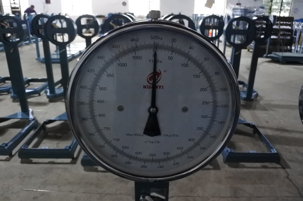 Analog 300kg Weighing  Platform Scale 500kg Heavy Duty Weighing Mechanical Manual Weighing Scales