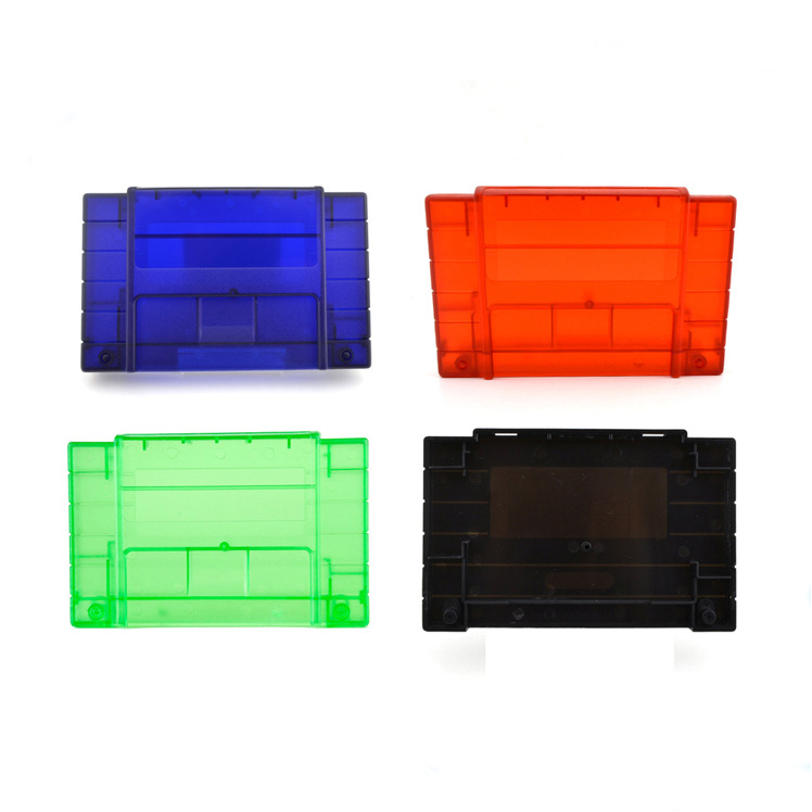 Classic Edition Games Cartridge Shell Case For SNES Multicolour Game Cards Cartridge Shell Housing Shell