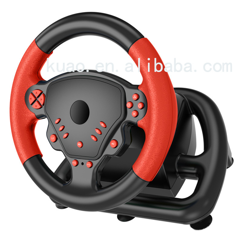 Best Seller For ps4 Controller steering wheel Wireless for ps3/PS4/ANDROID/IOS/PC Game racing steering wheel Stand