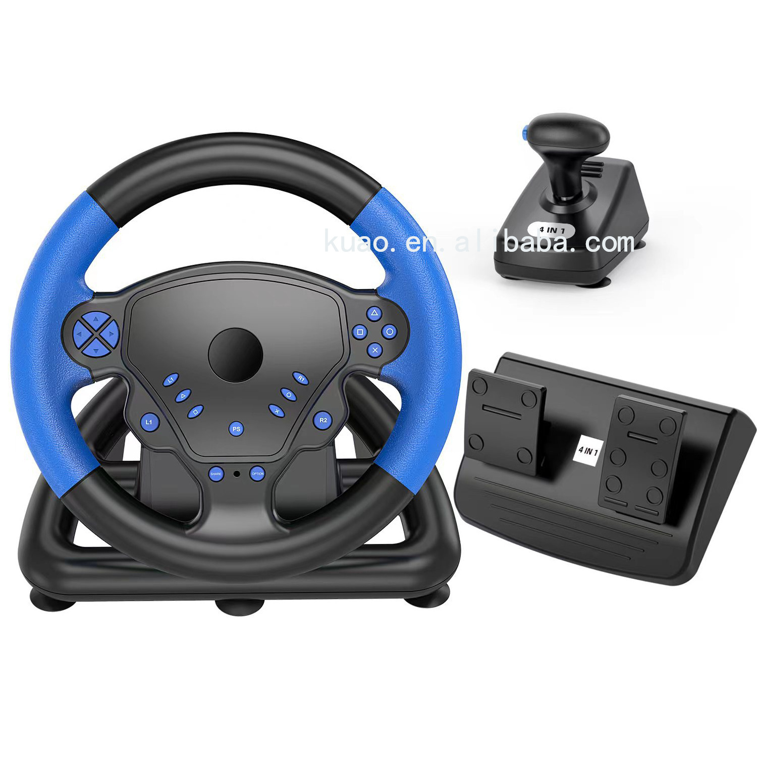 Best Seller For ps4 Controller steering wheel Wireless for ps3/PS4/ANDROID/IOS/PC Game racing steering wheel Stand