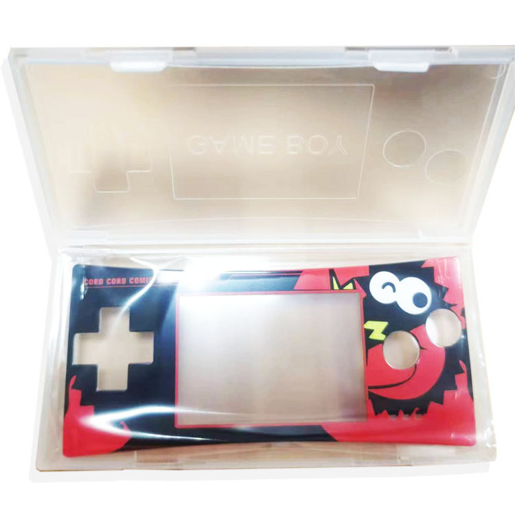 Repair Accessories Shell Replacement Face Plate Case Shell Cover for GameBoy Micro GBM Game Console Faceplate Shell