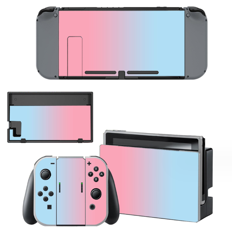 Full Set Protection Faceplate Cover Decals For Nintendo Switch Dock Console Wrap Skin Stickers