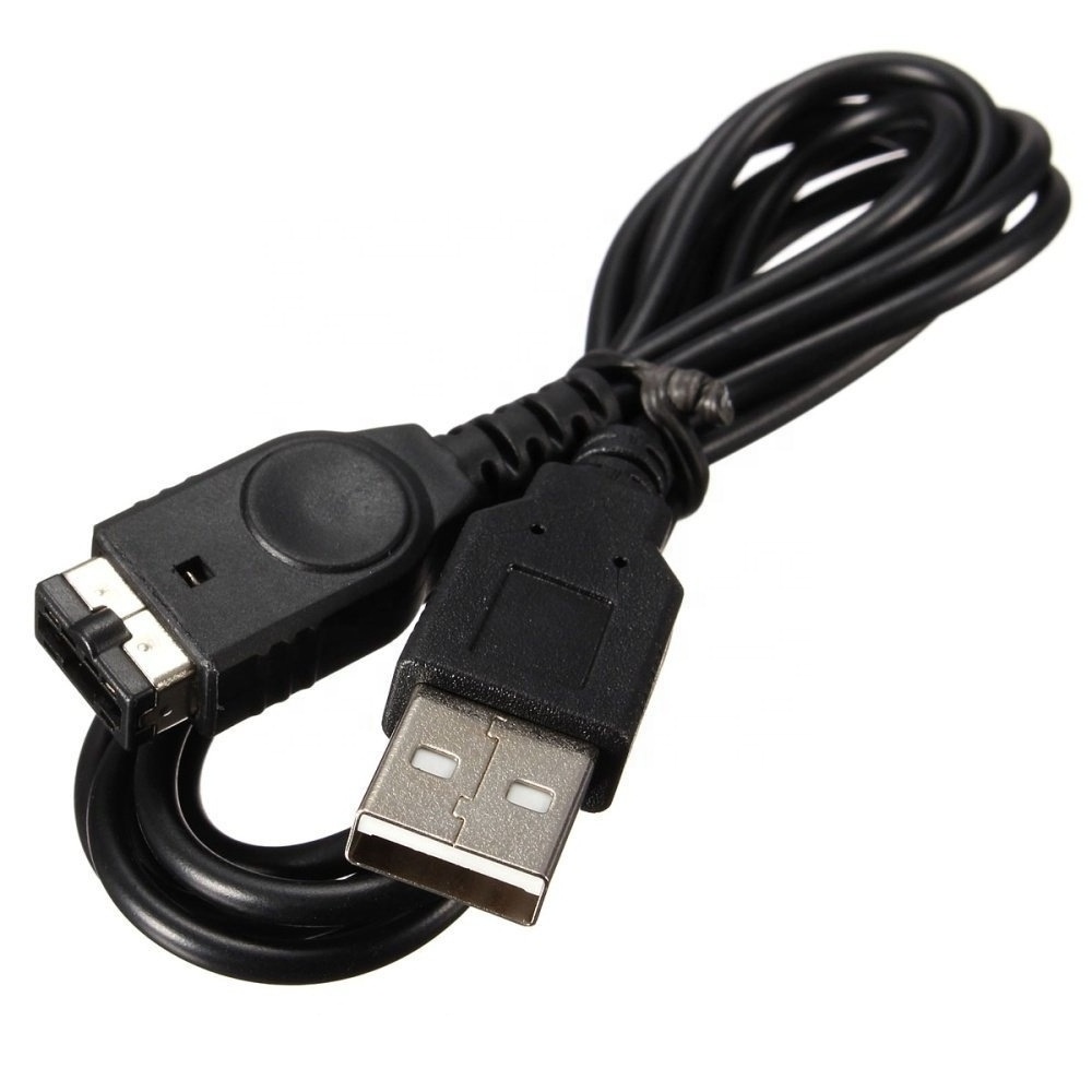 Wholesale USB Data 1.2M PVC Fast Charging Cable Power Supply Cords For Nintendo NDS/SP/GBA/DS Charger Cables