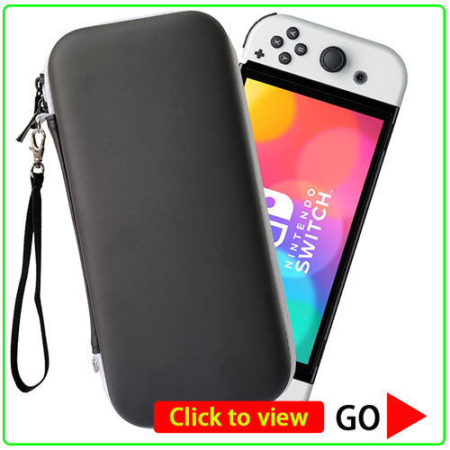 High Quality Hard Carrying Case for Nintendo Switch and Switch Oled Red and Blue