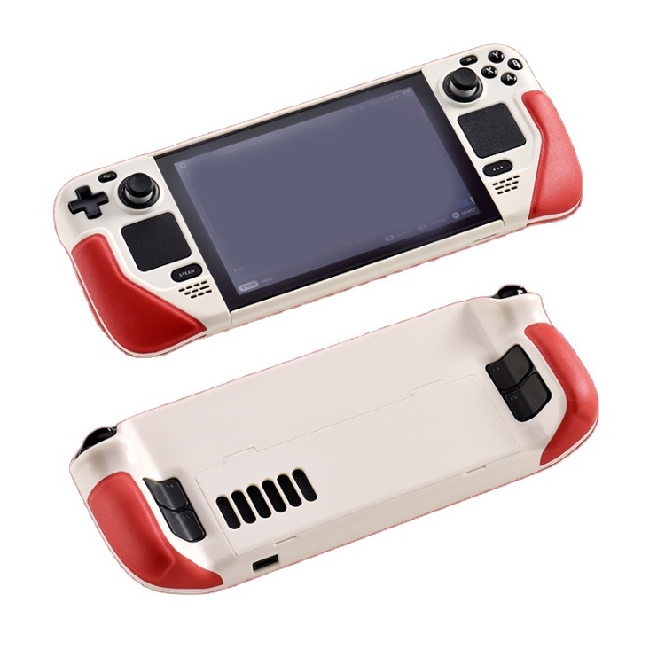 Shock-Absorption Protective Skin Case Foldable Kickstand For Steam Deck Console Protector Shell Case