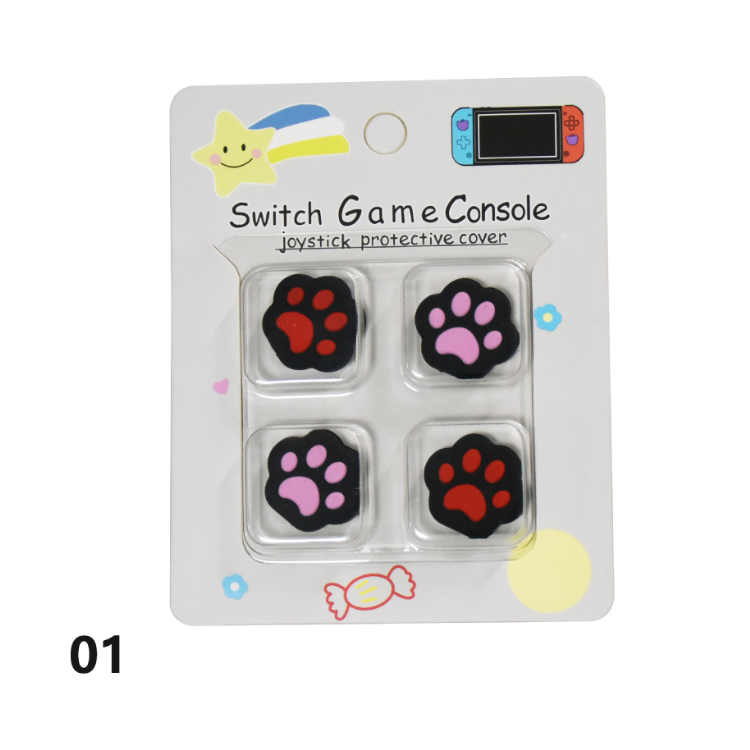 joystick cap silicone cat claw joystick cap for Nintendo Switch Joystick cover set