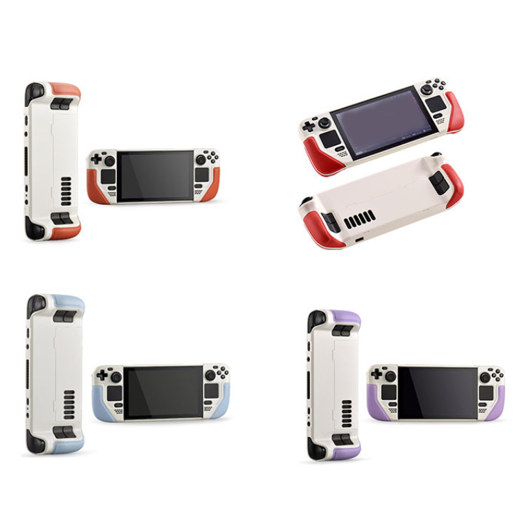 Shock-Absorption Protective Skin Case Foldable Kickstand For Steam Deck Console Protector Shell Case