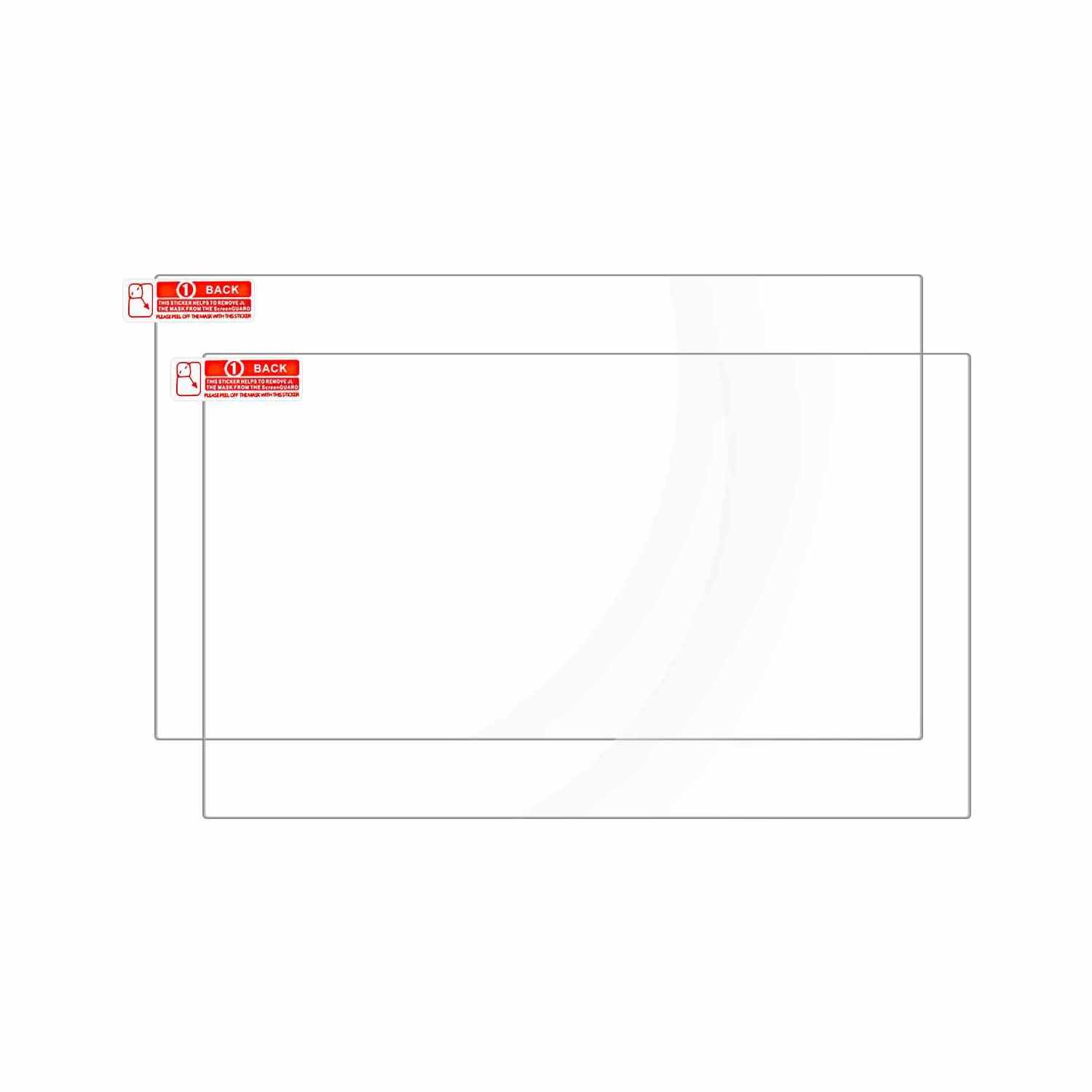 2PCS 9H Tempered Glass Film Screen Protector for Steam Deck Gaming Accessories Clear Anti Fingerprint Screen Protector