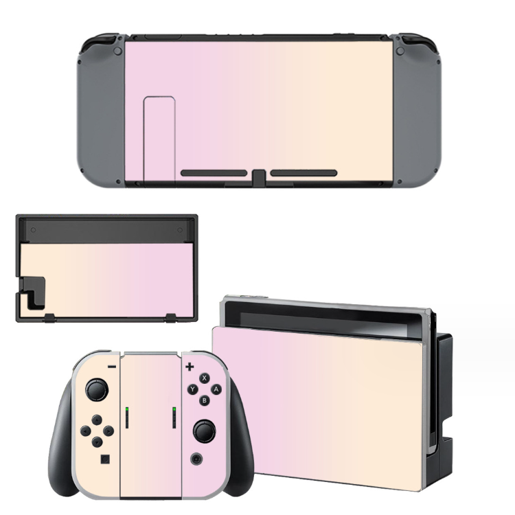 Full Set Protection Faceplate Cover Decals For Nintendo Switch Dock Console Wrap Skin Stickers