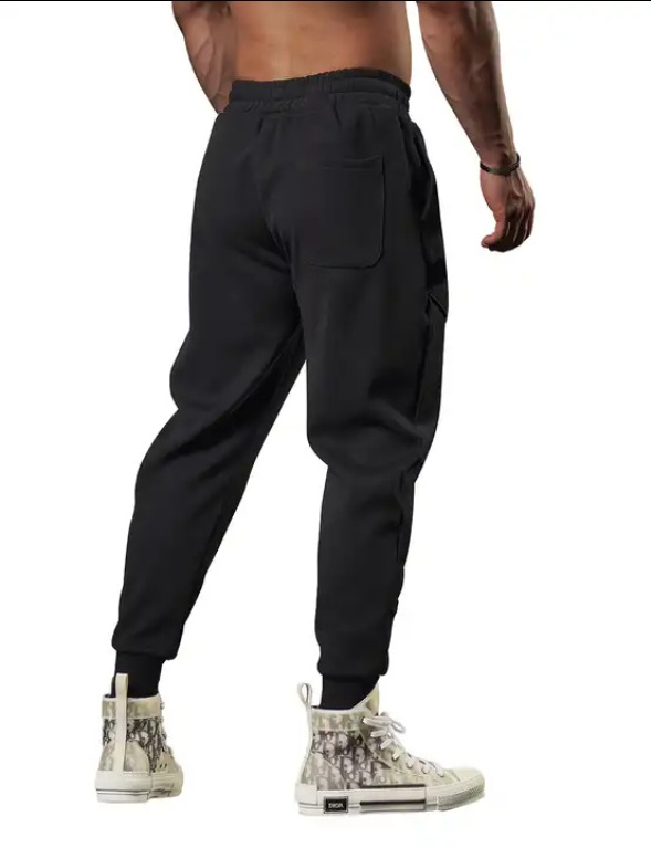 wholesale clothing Joggers with Patchwork Design 2024 New Fall Casual Series Winter Sweat Pants