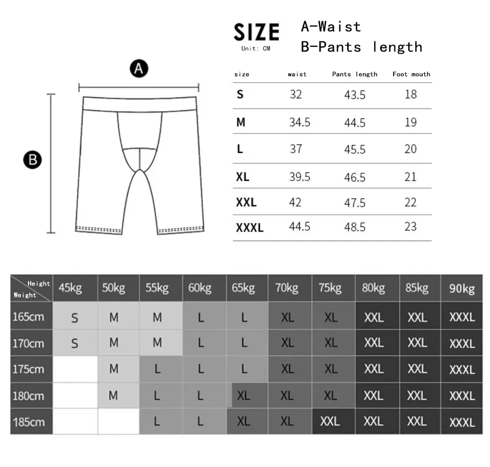 Mens Gym Shorts 2022 New Trendy Style 3d Printed Boxers Briefs Man Underwear Swimsuits Briefs For Mens Long Leg Sports Shorts