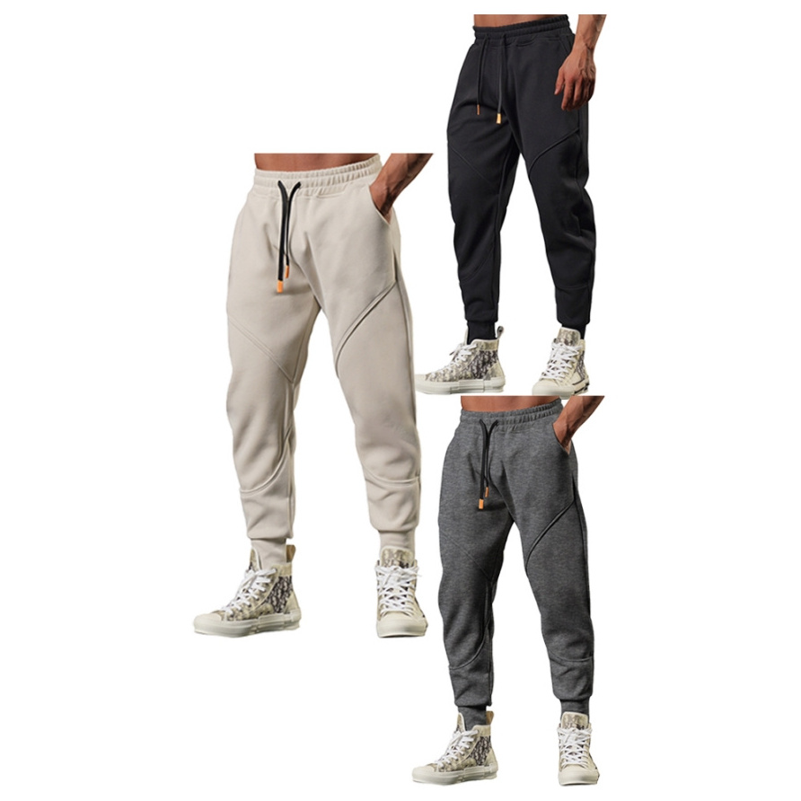 wholesale clothing Joggers with Patchwork Design 2024 New Fall Casual Series Winter Sweat Pants