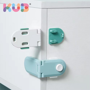 KUB Child Safety Lock Durable 3M Adhesive Drawer Door Cabinet Baby Safety Locks for Kids