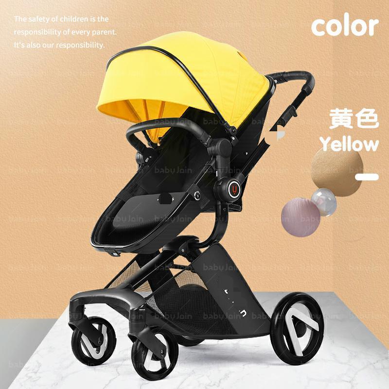 Foldable Baby Carriage 3 In 1 Baby Stroller