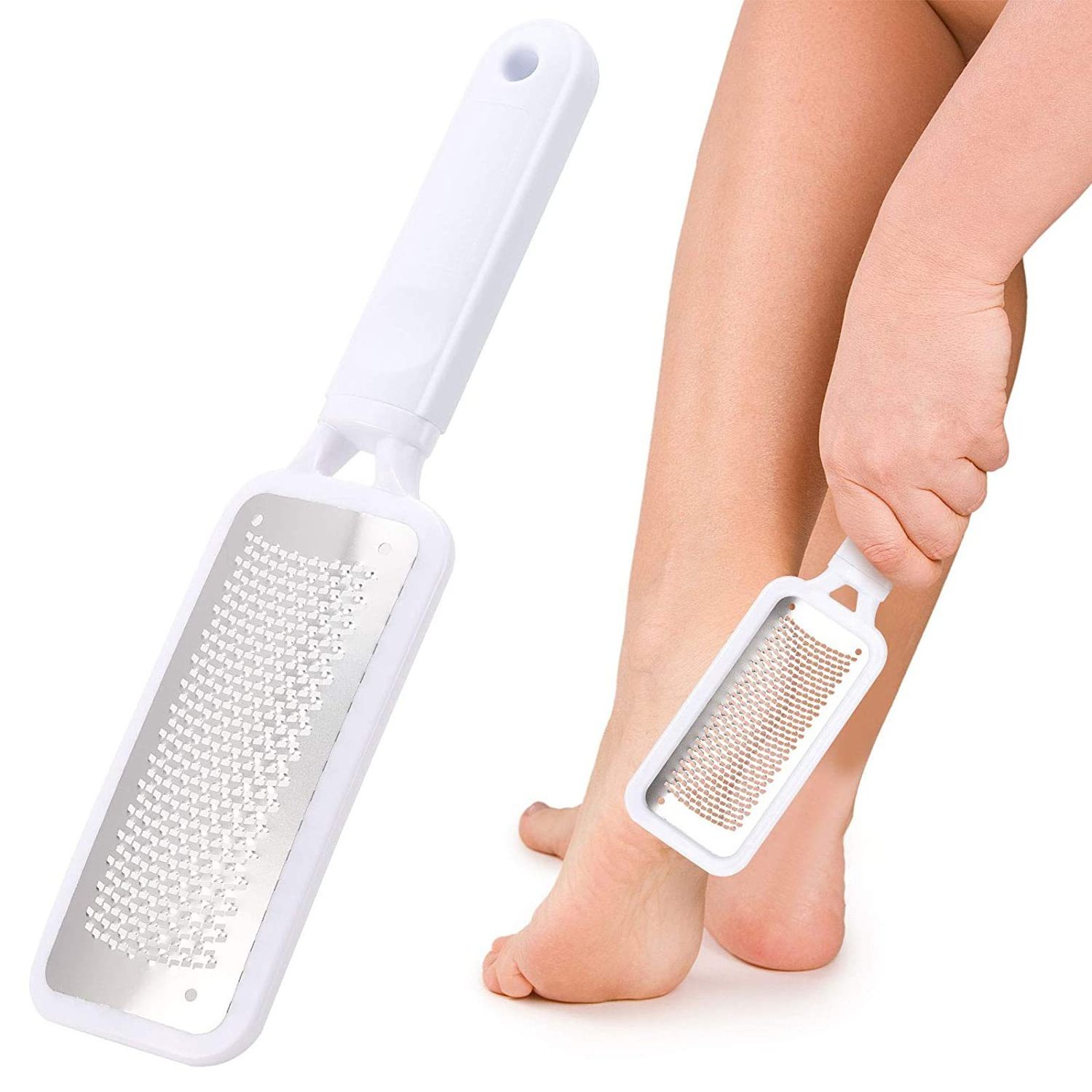 3 Pcs Rasp And Double Sided Heel Files Pedicure Tool Foot Scrubber Foot Rasp Foot Files Kit Dead Skin Remover For Feet Dead Skin