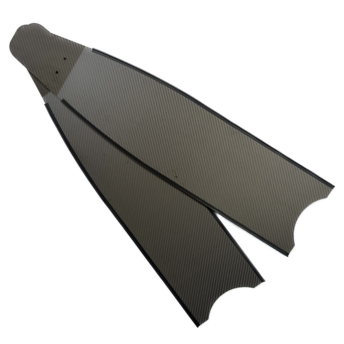 KUBO Carbon fiber free diving long swimming freediving fins fibre blade foot pocket for scuba diving fins  spearfishing fins