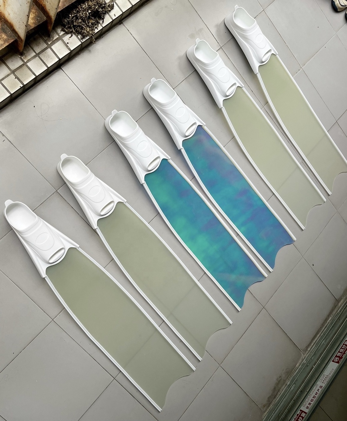 KUBO factory autoclave long glass fiber Blade  freediving Fins glass fibre Diving Fins scuba and spearfishing flipper fins