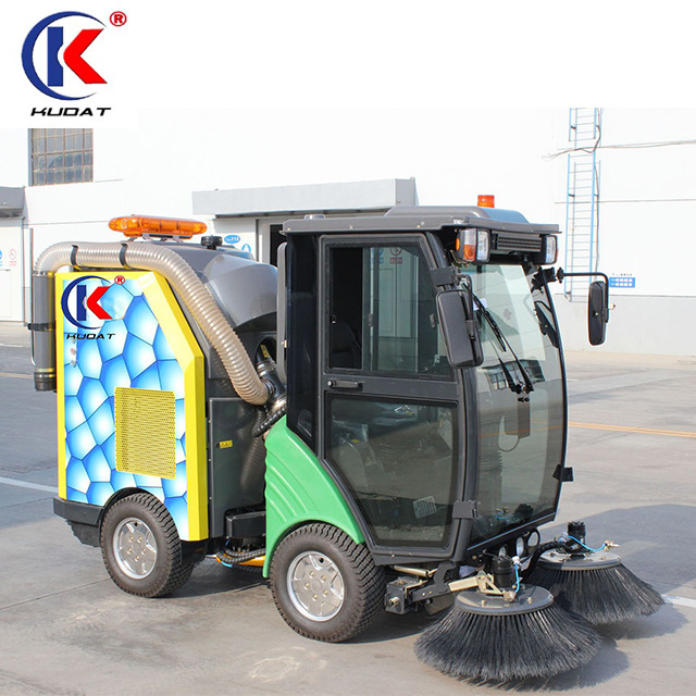 Ride-on Diesel compact Road Sweeper