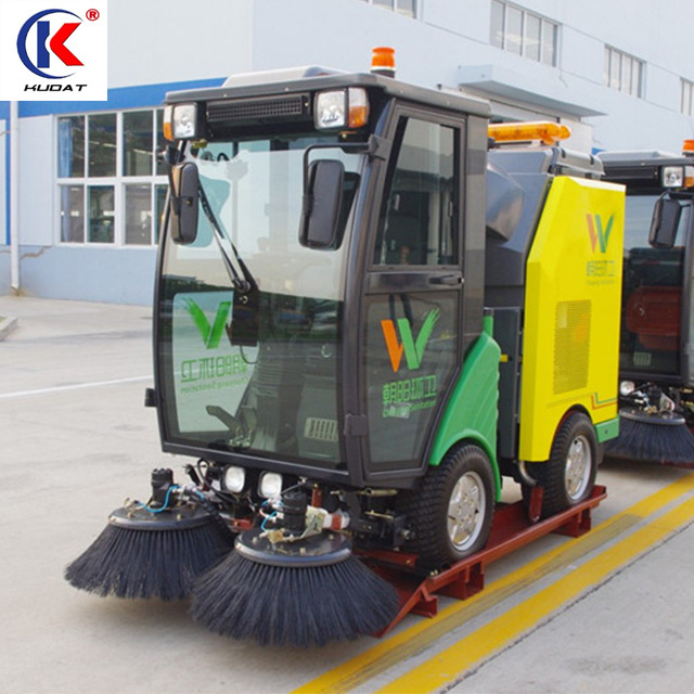 Ride-on Diesel compact Road Sweeper