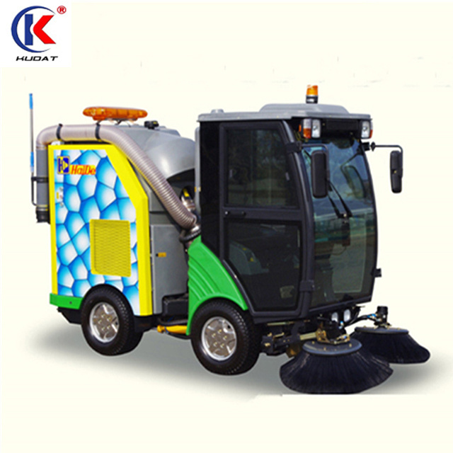 Ride-on Diesel compact Road Sweeper