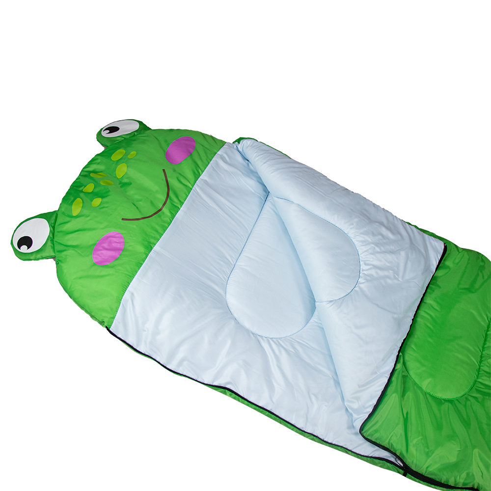 Premium Plush Cute Toy Animal Cartoon Sleeping Bags Outdoor Camping Baby Sleeping Bag with Pillow