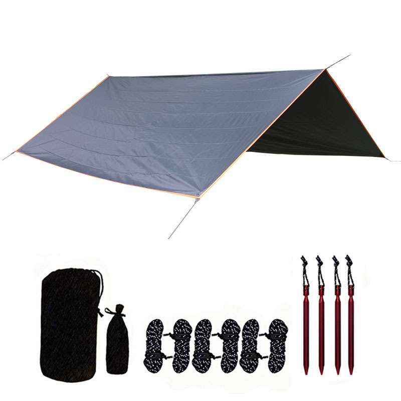 Outdoor tarp fly Waterproof portable ultra light awning tent hammock camping tarp