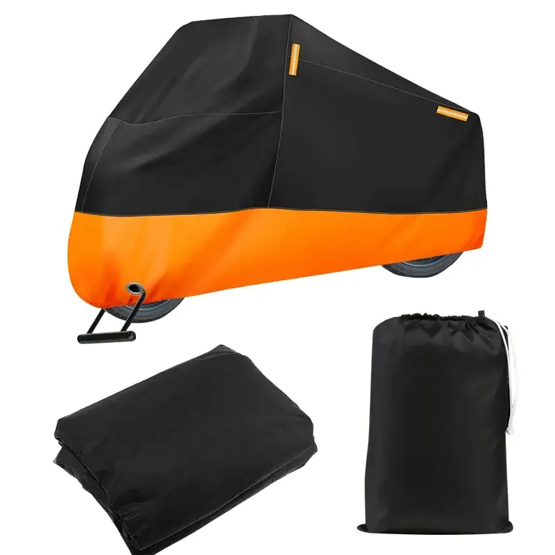 Custom Durable dustproof waterproof motorbike motorcycle cover bike 210D oxford Uv bike motorcycle cover