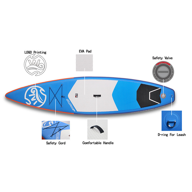 Diy Multifunctional Use Comfortable Eva Traction Pad Inflatable Race Sup Board Paddleboard