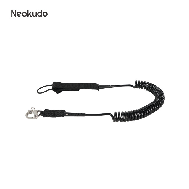 2023 new design SURF coiled quick release waist leash for wing foil,surfboard leash