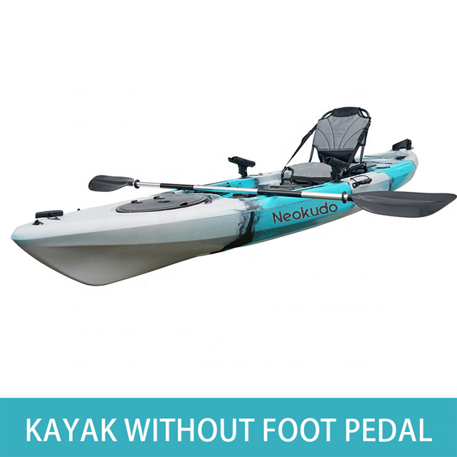 Popular design Pedal kayak fishing kayak for adults single seat sit on top kayak with pedal system