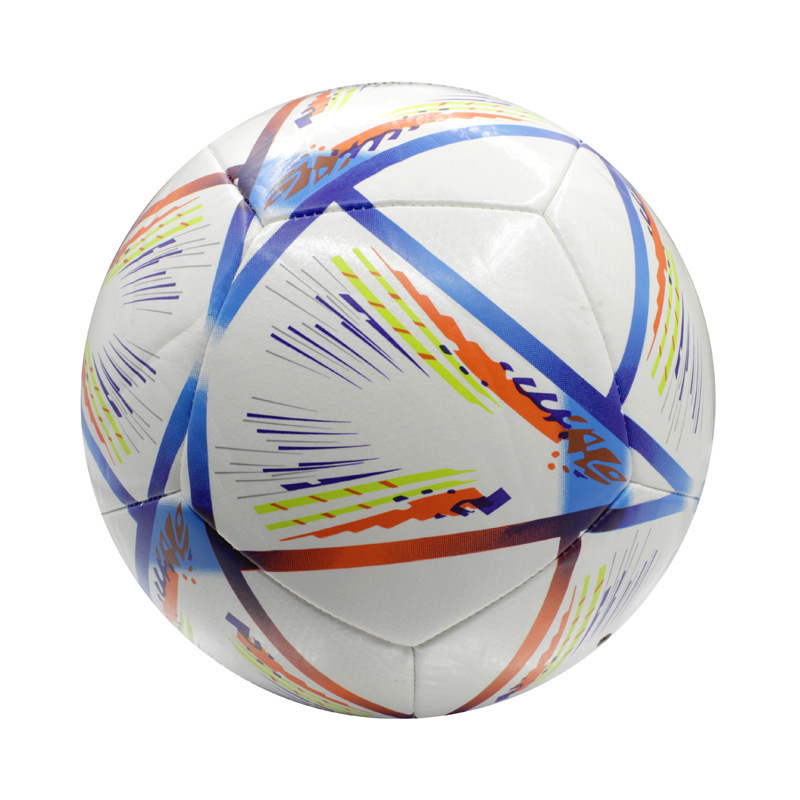 Kuer Custom Printed Eco Friendly Pu Football Soccer Ball Size 5 Football & Soccer Ball For Training