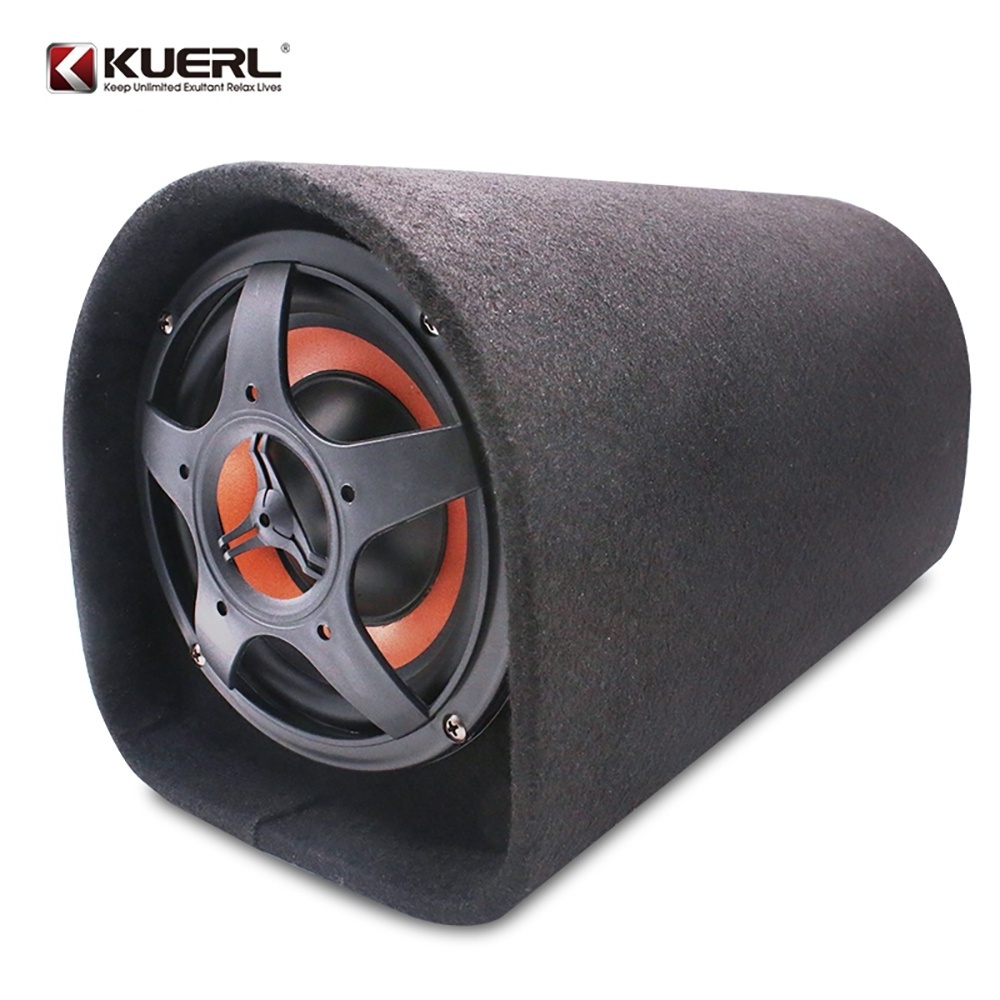 Competitive price car audio tunnel subwoofer with amplifier 6 inch car bass tube subwoofer