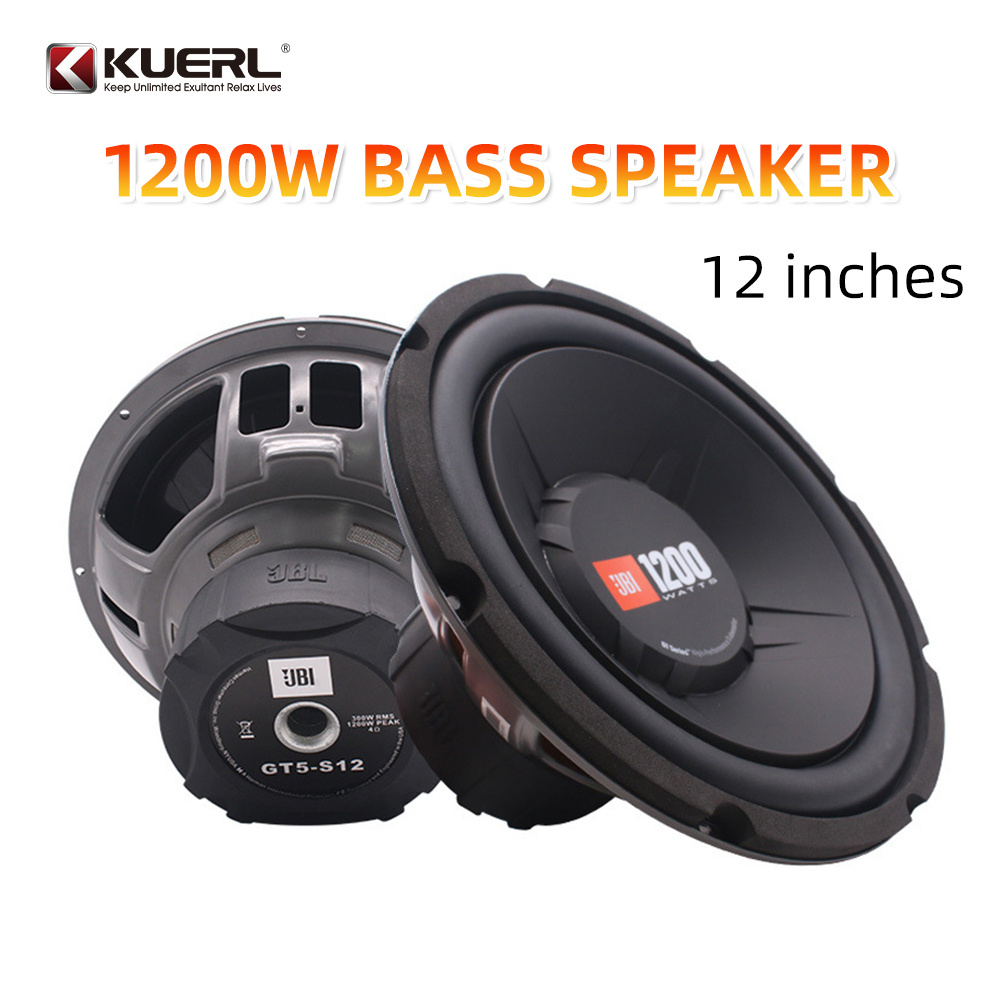 Factory wholesale powered  auto speaker   12 inch super bass  car pure bass high power modification