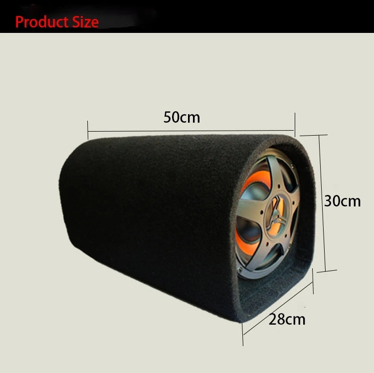 6/8/10 inch big power speaker subwoofer refit tunnal-style car audio subwoofer system