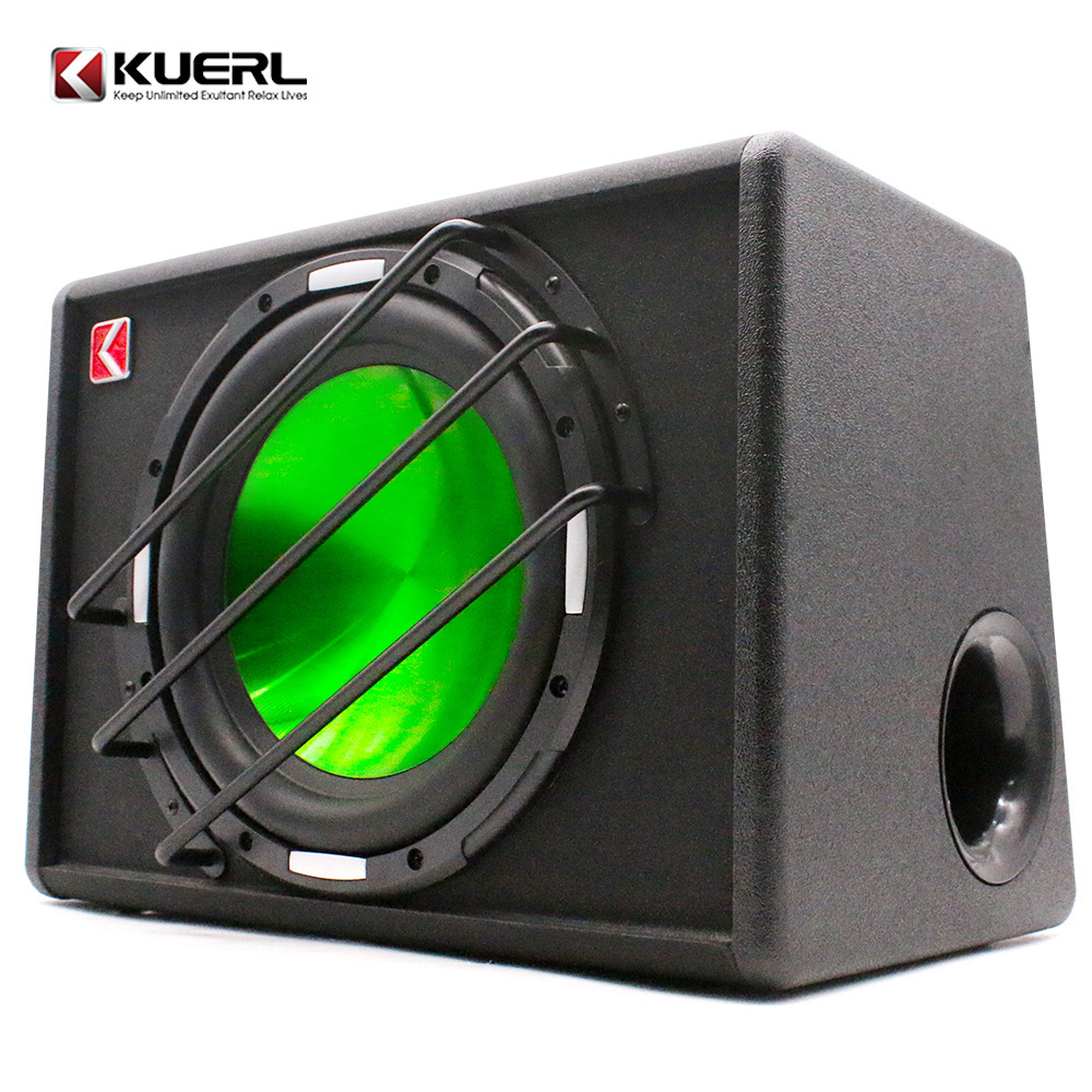 1200W car subwoofer strong car speaker 10 inch subwoofer built in amplifier