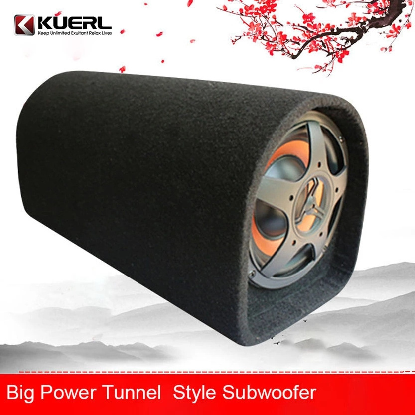 6/8/10 inch big power speaker subwoofer refit tunnal-style car audio subwoofer system