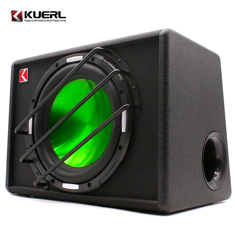 1200W car subwoofer strong car speaker 10 inch subwoofer built in amplifier