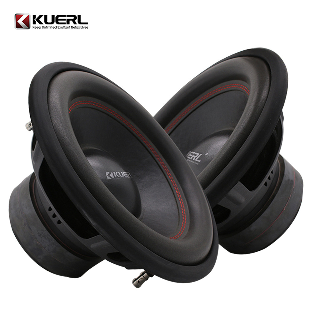 Factory wholesale powered double coil auto speaker high spl professional 12 inch dual car subwoofer speaker