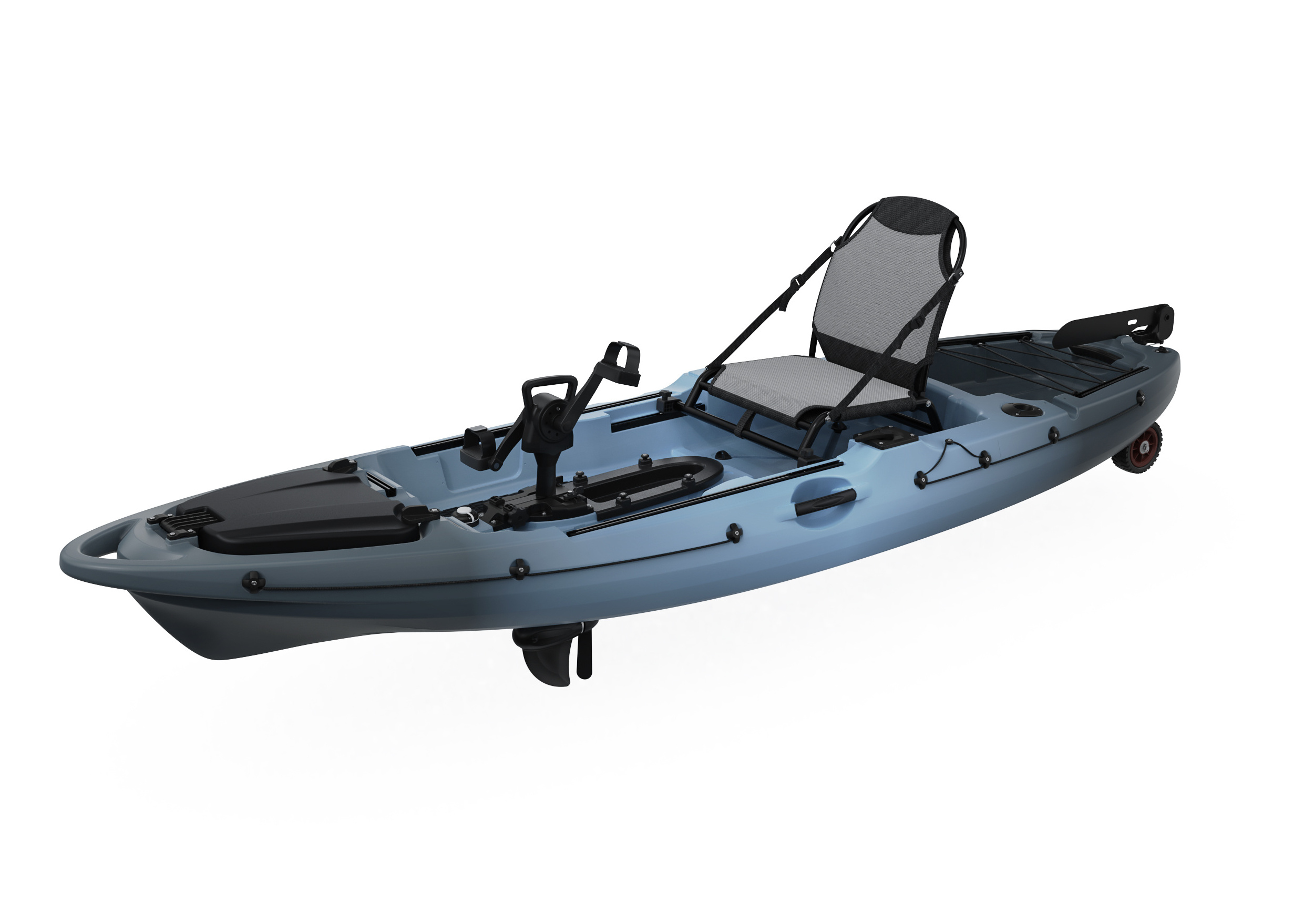 Pedal kayak fishing kayak for adults single sit on top kayak with pedal system