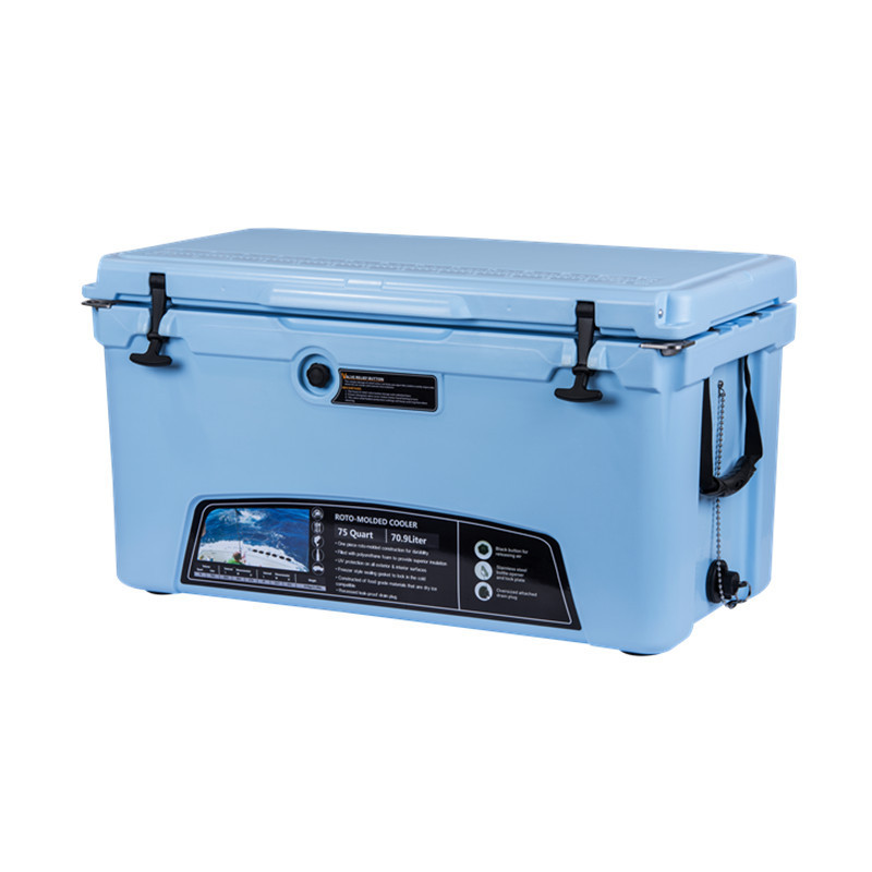 Hot sell rotomolded large size cheap fish cooler box hard ice cooler box