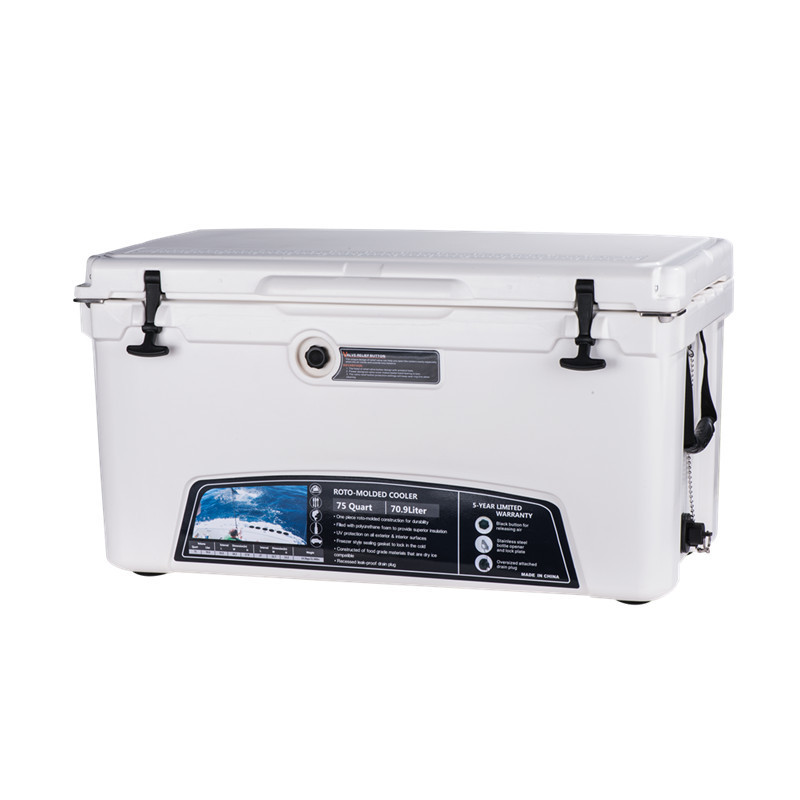 Hot sell rotomolded large size cheap fish cooler box hard ice cooler box