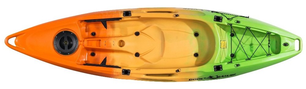 Glide Double seaters 1+1 2 person for fishing surfing cruising plastic kayak rowing boat