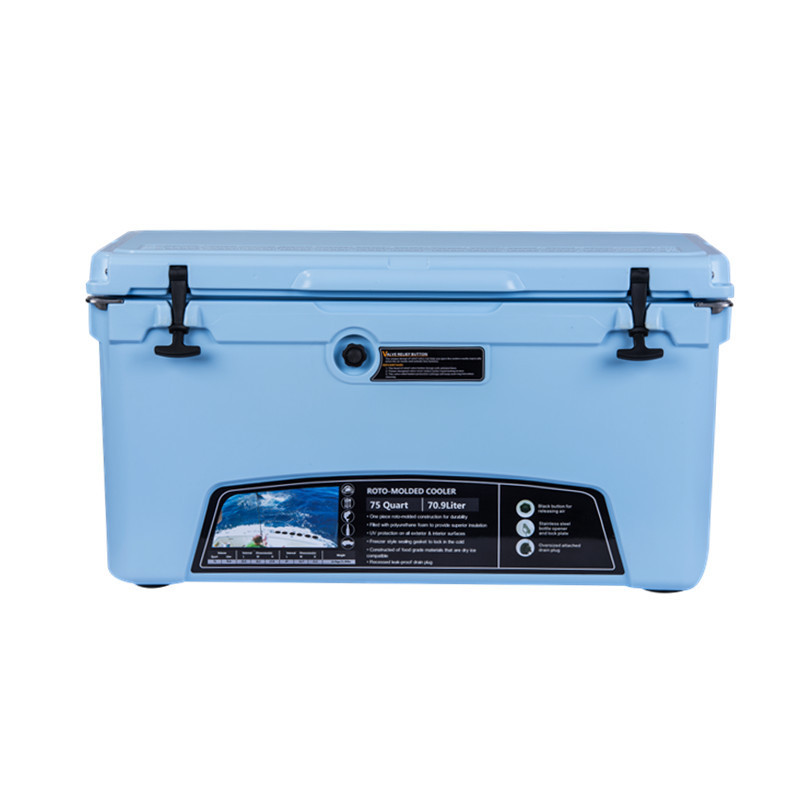 Hot sell rotomolded large size cheap fish cooler box hard ice cooler box