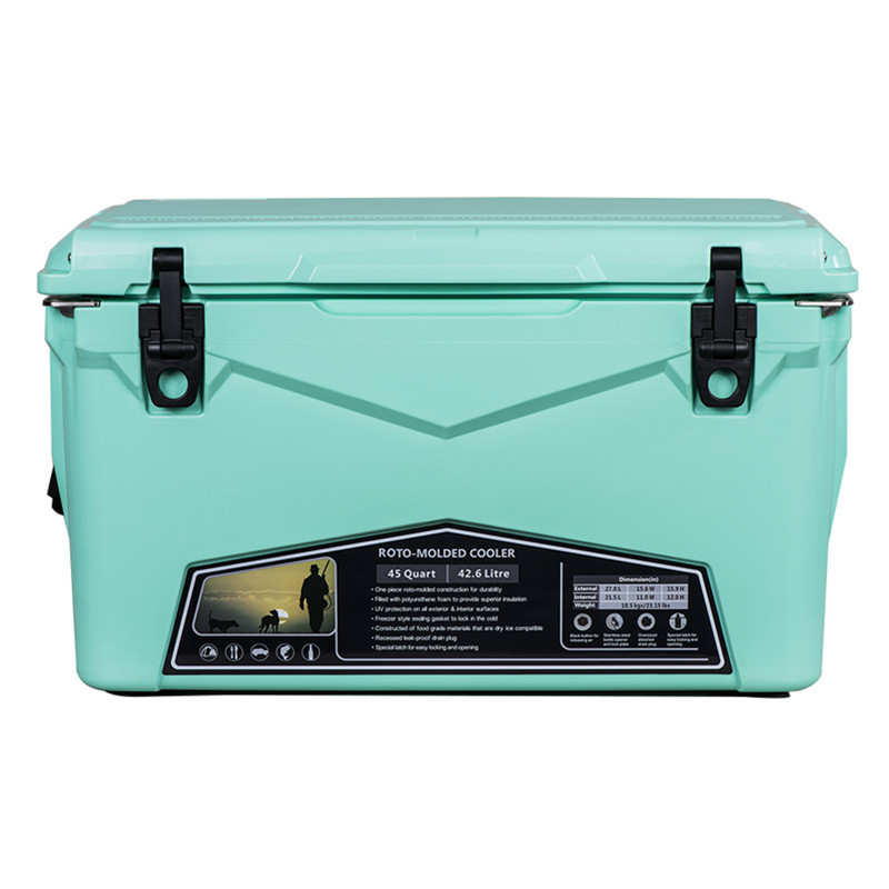 igloo cooler box 45qt Rotomolded cooler chest for outdoor picnic, plastic ice cooler box