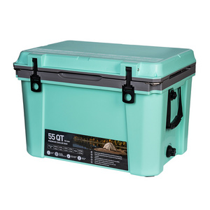 55l kuer Cooler Box Large Capacity Insulation Ice Cooler Box Injection Coolers