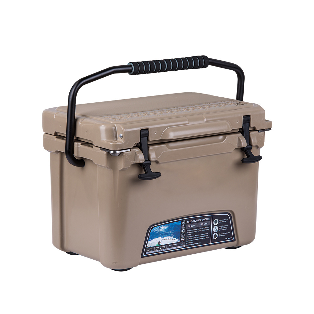 KUER beer LLDPE rotomolded ice chest cooler box for outdoor fishing drinks